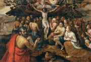 Frans Floris de Vriendt The Sacrifice of Jesus Christ Spain oil painting artist